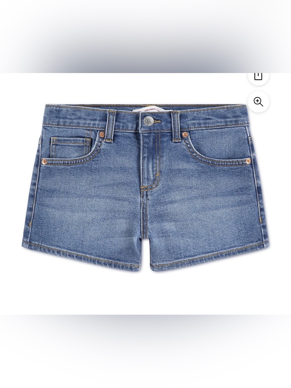 Levi's Classic Blue Denim Kids' Shorts